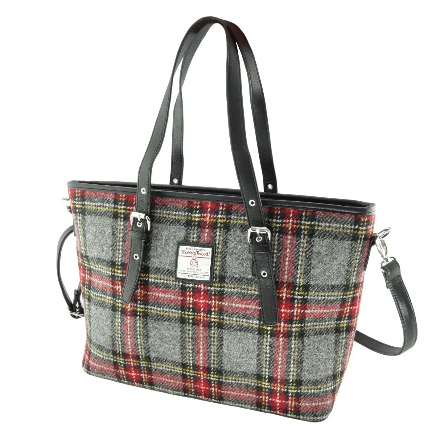 Harris Tweed Large Ladies Tote Bag by Glen Appin – Authentic Scottish Wool