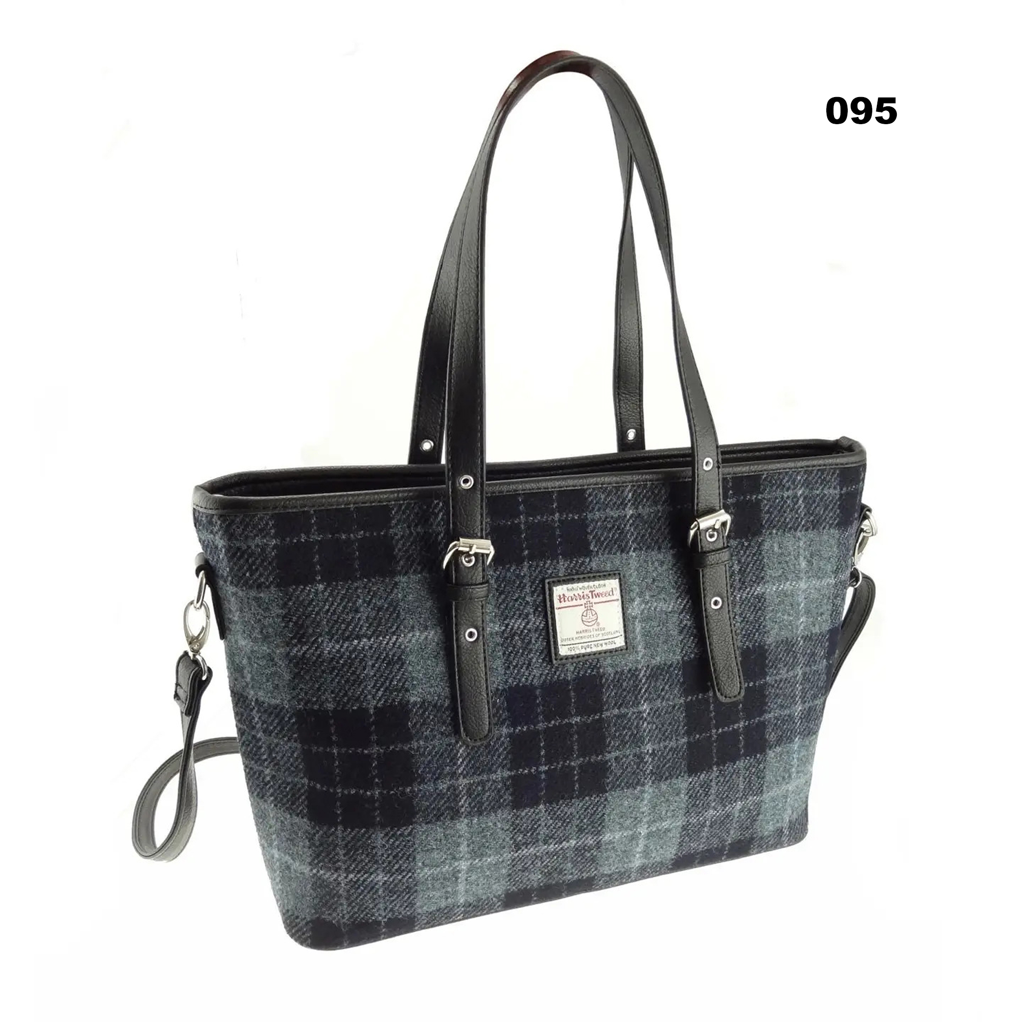Harris Tweed Large Ladies Tote Bag by Glen Appin – Authentic Scottish Wool